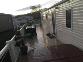 3 bedroom 8 berth Standard Basic caravans with Hot Tub,Mountain Bikes